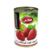 کمپوت توت فرنگی 420 گ سحر