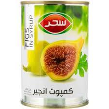 کمپوت انجیر قوطی 420گ سحر