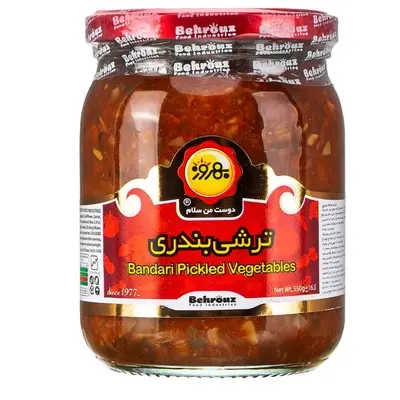  ترشی بندری 550 گرم بهروز