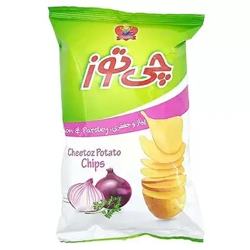 چیپس پیاز جعفری 65 گرم چی توز