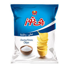 چیپس نمکی 65 گرم چی توز