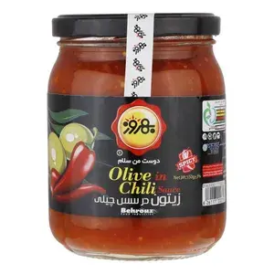 زیتون در سس چیلی 550گ بهروز