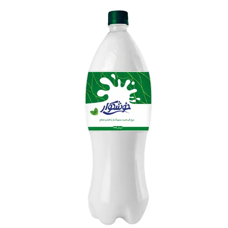  دوغ بدون گاز نعنا 1.5 لیتری خوشگوار