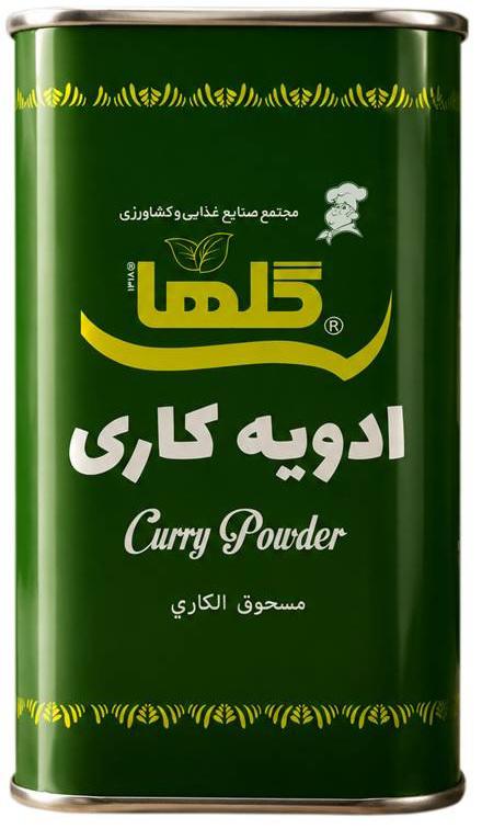 ادویه کاری قوطی 150 گرم گلها