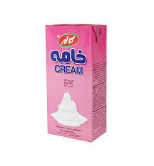 خامه صبحانه پاکتی یک لیتر کاله