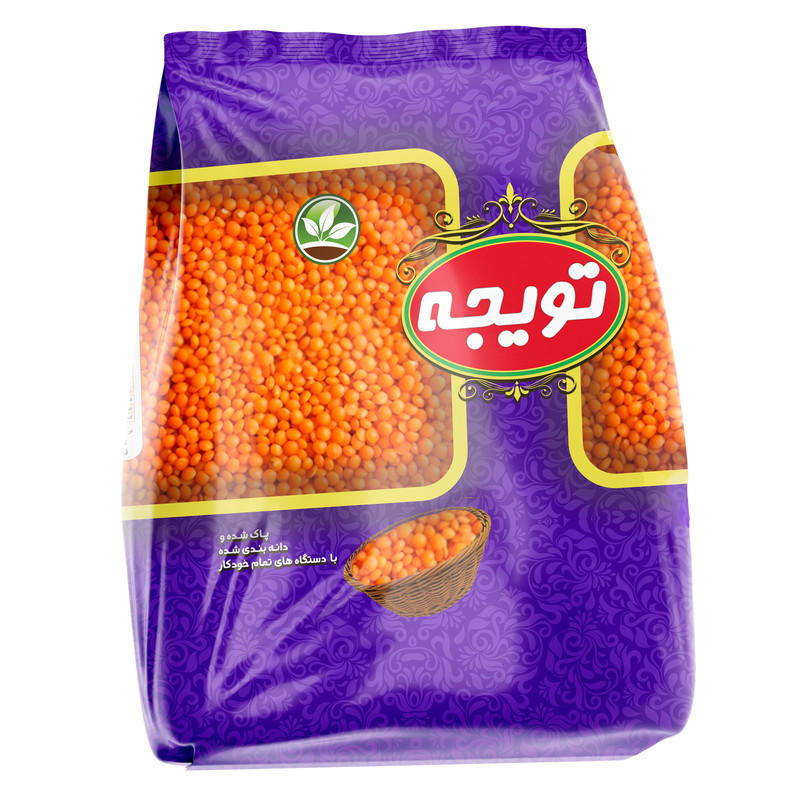 دال عدس 900 گرم تویجه