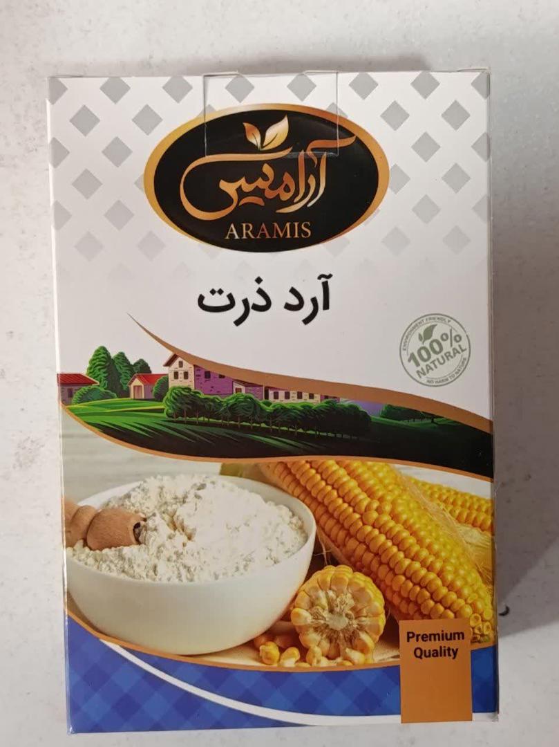  آرد ذرت جعبه 200 گرم آرامیس