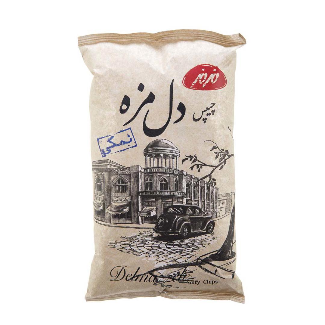 چیپس 90 گ نمکی دل مزه