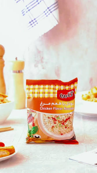 نودل 70 گ مرغ گلین