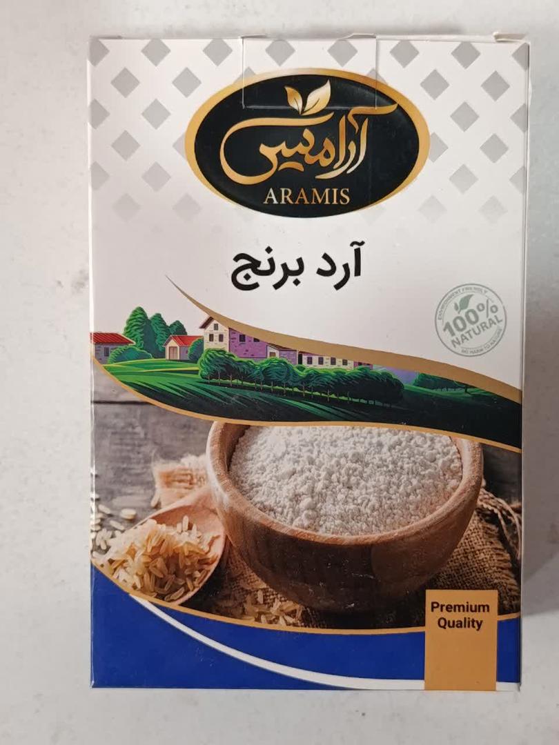  آرد برنج جعبه 300 گرم آرامیس