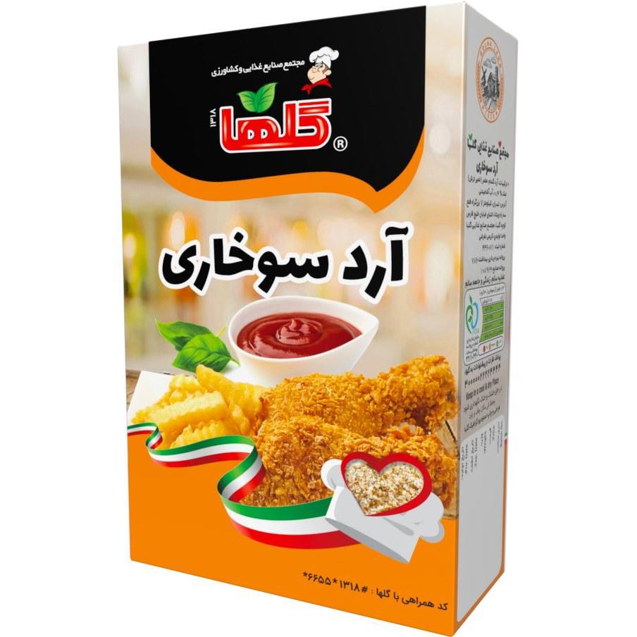  آرد سوخاری جعبه 300 گ گلها